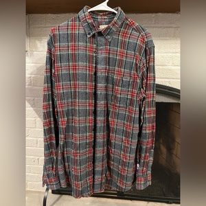 Men’s LL Bean Flannel Shirt.